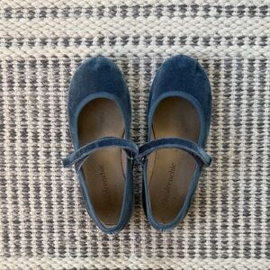 Blue Mary Jane Kids Shoes